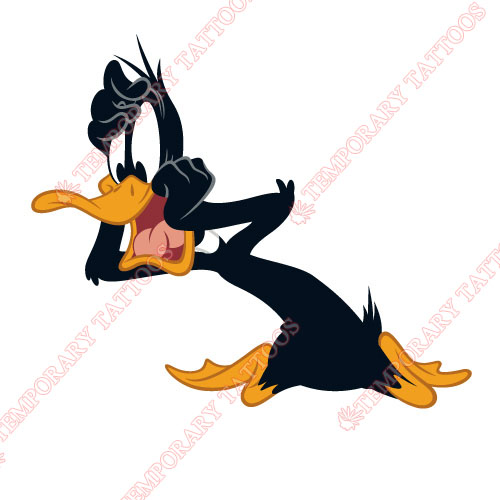 Daffy Duck Customize Temporary Tattoos Stickers NO.667
